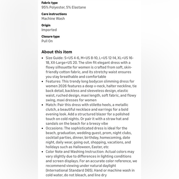 NWT BLUE HALTER MAXI DRESS-S - Picture 14 of 15